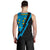 Tuvalu Custom Personalised Men's Tank Top - Lighting Version - Polynesian Pride