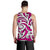 Polynesian Maori Ethnic Ornament Pink Hawaii Men's Tank Top - Polynesian Pride