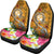 Tonga Car Seat Covers - Turtle Plumeria (Gold) - Polynesian Pride