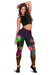 Northern Mariana Islands Polynesian Women's Leggings - Summer Hibiscus - Polynesian Pride