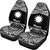 Nauru Polynesian Car Seat Covers - Pride White Version - Polynesian Pride