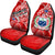 Samoa Polynesian Car Seat Covers - Independence Day Red Version - Polynesian Pride