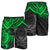 Pohnpei Polynesian Shorts (Men) - Polynesian Green Turtle - Polynesian Pride