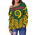 Vanuatu Premium Off Shoulder Sweater A7 - Polynesian Pride