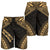 Society Islands Men's Shorts - Polynesian Chief Gold Version - Polynesian Pride