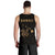 Hawaii Kakau Polynesian Turtle Map Men's Tank Top - Gold - Polynesian Pride