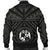 Tonga Men's Bomber Jacket - Tonga Seal With Polynesian Tattoo Style (Black) - Polynesian Pride