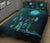 Marshall Islands Polynesian Quilt Bed Set Dreamcatcher Blue - Polynesian Pride