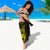 Hawaii Hibiscus Sarong - Harold Turtle - Yellow - Polynesian Pride