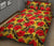 Tropical Flowers And Palm Leaves Quilt Bed Set - Polynesian Pride