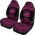 Samoa Polynesian Car Seat Covers - Pride Pink Version - Polynesian Pride