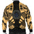 Palau Men Bomber Jackets - Polynesian Tattoo Gold - Polynesian Pride