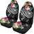 FSM Polynesian Car Seat Covers - Summer Plumeria (Black) - Polynesian Pride