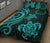 Cook Islands Quilt Bed Set - Turquoise Tentacle Turtle - Polynesian Pride