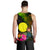 Palau Polynesian Men's Tank Top - Hibiscus and Banana Leaves - Polynesian Pride