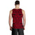 Samoa Men's Tank Top - Samoa Coat Of Arms, Polynesian Tattoo Red - Polynesian Pride