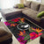 Yap Area Rugs Hibiscus polynesian pattern - Polynesian Pride