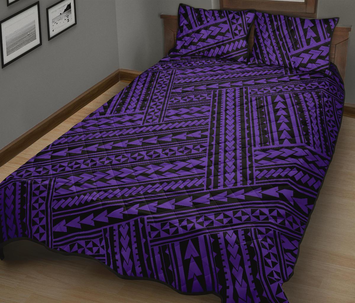 Hawaii Quilt Bed Set Polynesia Nation AH - Polynesian Pride