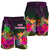 New Caledonia Polynesian Men's Shorts - Summer Hibiscus - Polynesian Pride