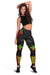 New Caledonia Women's Leggings - Reggae Tentacle Turtle Reggae - Polynesian Pride