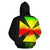 Wallis and Futuna Polynesian Zip up Hoodie Reggae Line - Polynesian Pride