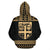 Fiji All Over Hoodie Polynesian Gold Version - Polynesian Pride