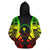 Chuuk All Over Zip up Hoodie Reggae Color Tattoo Style - Polynesian Pride