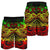 Tahiti Men's Shorts - Reggae Shark Polynesian Tattoo - Polynesian Pride