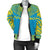 Tuvalu Flag Polynesian Chief Women'S Bomber Jacket - Polynesian Pride