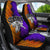 Samoa Car Seat Covers - Warrior Style Polynesian Patterns Universal Fit Purple - Polynesian Pride