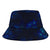 Papua New Guinea Polynesian Bucket Hat - Blue Turtle Hibiscus - Polynesian Pride