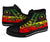 Chuuk State High Top Shoes - Reggage Color Symmetry Style - Polynesian Pride