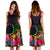 Cook Islands Polynesian Women's Midi Dress - Summer Hibiscus - Polynesian Pride