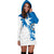 Northern Mariana Islands Hoodie Dress - Northern Mariana Islands Flag Coconut Tree K4 - Polynesian Pride