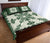 Hawaiian Quilt Bed Set Pineapple Pattern - Green - Polynesian Pride