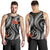 Kosrae Micronesian Men Tank Top - Black Plumeria - Polynesian Pride