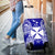 Wallis And Futuna Polynesian Luggage Covers Map Blue - Polynesian Pride