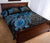 Federated States Of Micronesia Quilt Bed Set - Federated States Of Micronesia Seal & Blue Turtle Hibiscus - Polynesian Pride