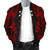 Gambier Islands Men Bomber Jackets - Polynesian Tattoo Red - Polynesian Pride