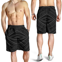 Polynesian Tatau Gray Men's Short - Polynesian Pride