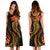 American Samoa Polynesian Midi Dress - Gold Plumeria - Polynesian Pride