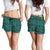 Polynesian Lauhala Mix Turquoise Women's Short - Polynesian Pride