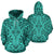 Hawaii Hoodie Polynesian Culture Turquoise Pullover - Polynesian Pride