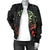 Hawaii Warrior And Hook Women's Bomber Jacket - Polynesian Pride