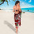 Guam Sarong - Turtle Plumeria (Red) - Polynesian Pride