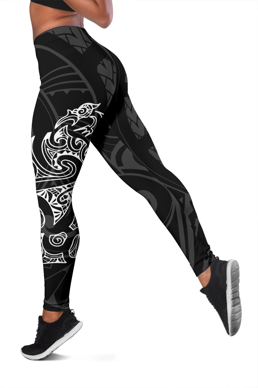 Aotearoa Super Rugby Women Leggings - Maori Kiwi - Polynesian Pride