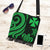 Wallis and Futuna Boho Handbag - Green Tentacle Turtle - Polynesian Pride