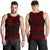 Marquesas Islands Men's Tank Top - Polynesian Chief Red Version - Polynesian Pride