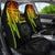 Tahiti Car Seat Covers - Tahiti Seal In Heartbeat Patterns Style (Reggae) - Polynesian Pride