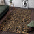 Hawaii Area Rug Polynesian Kakau Turtle AH - Polynesian Pride